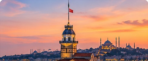 Üsküdar sahili ve Kız Kulesi